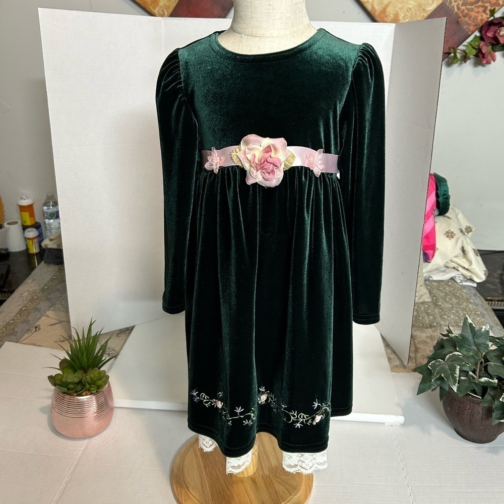Vintage Speechless Deep Green Velvet Dress